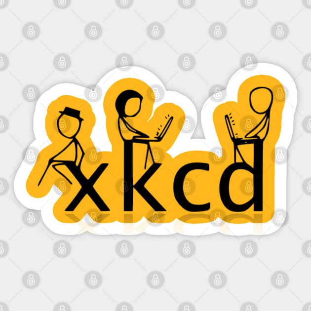 xkcd new t-shirt classique Sticker by boutique_arts